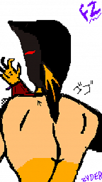 Zyder in DIO pose, by FelipiZiny